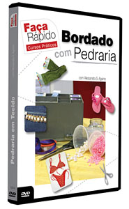 Bordado com Pedraria (DVD + Livro)