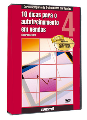 DVD 10 DICAS PARA O AUTOTREINAMENTO EM VENDAS 