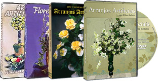 ARRANJOS ARTIFICIAIS COM WILMA BELLOTTO + ARTE E T�CNICA ARRANJOS ARTIFICIAIS + FLORES ARTIFICIAIS NA DECORA��O + ARRANJOS ART. - FLORES, FRUTAS E LEGUMES 