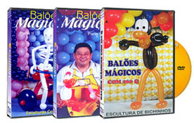 Cole��o DVD Bal�es m�gicos 260Q + Bal�es M�gicos 2 - Parte 1 + Bal�es M�gicos 2 - Parte 2 