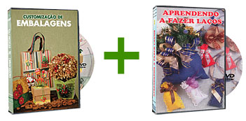 [PROMO��O] - Customiza��o de Embalagens + Aprendendo a Fazer La�os