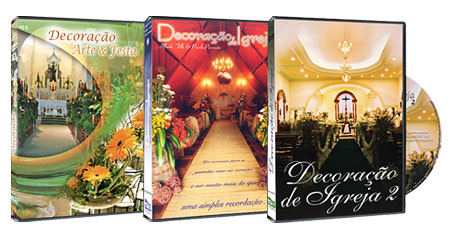Cole��o Decora��o de Igreja (3 DVDs) 