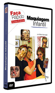 Maquiagem Infantil (DVD + Livro)