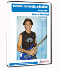 DVD Escalas, Harmonia e Feeling Vol. 1 e 2 