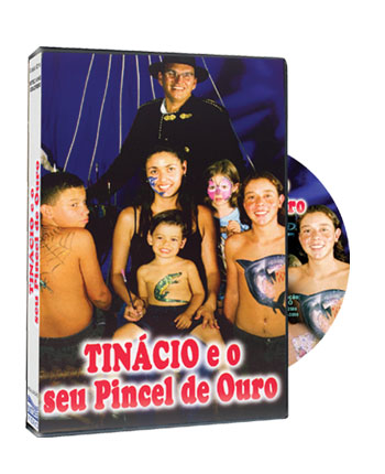 DVD TINCIO E O SEU PINCEL DE OURO 