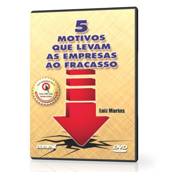 DVD 5 Motivos que levam as empresas ao fracasso 
