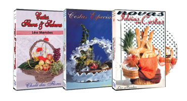 Cestas, Flores & Sabores + Cestas Especiais + Novas Id�ias em Cestas