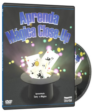 DVD APRENDA M�GICA CLOSE-UP 