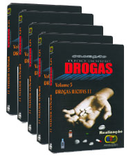 Coleo DVD TUDO SOBRE DROGAS (6 volumes)