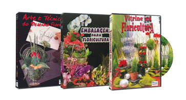 Vitrine na Floricultura + Desenho Floral + Embalagens p/Floricultura