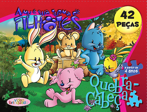 QUEBRA-CABE�A: Amy e sua Turma de Filhotes