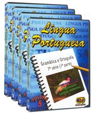 L�NGUA PORTUGUESA - GRAM�TICA & ORTOGRAFIA (12 DVD) 