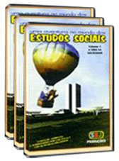 COL. UMA AVENTURA NO MUNDO DOS ESTUDOS SOCIAIS (3 VOL) 