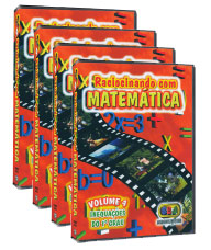 Cole��o Raciocinando com a Matem�tica (5 DVDs) 