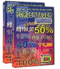 DVD Matem�tica - Porcentagem  (2 volumes) 