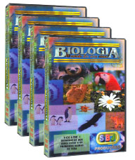 Coleo Biologia - O Estudo dos Seres Vivos (6 DVDs) 
