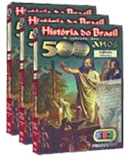 DVD HIST�RIA DO BRASIL-COL�NIA (3 dvds) 