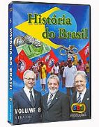 DVD HISTRIA DO BRASIL 8 - A ERA F.H.C. 