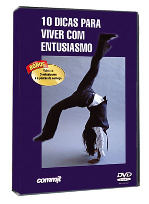 DVD 10 Dicas Para Viver Com Entusiasmo 