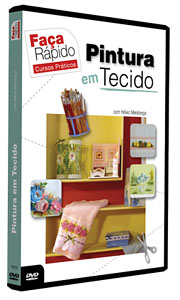Pintura em Tecido (DVD + Livro)