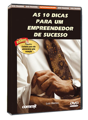 DVD 10 Dicas para um Empreendedor de Sucesso 